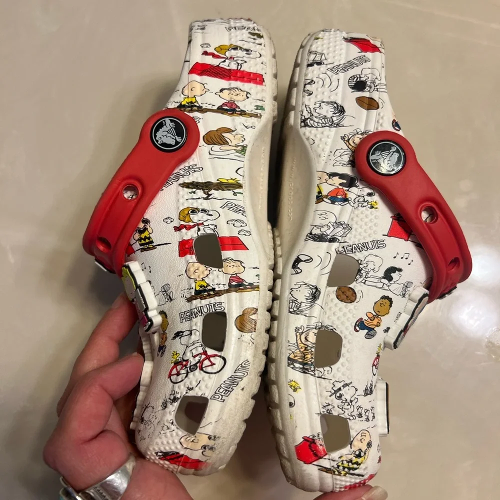 Peanuts kids Croc Clogs size J1 - Picture 10 of 13